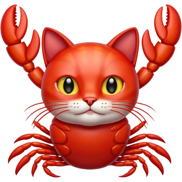 Lobster cat emoji