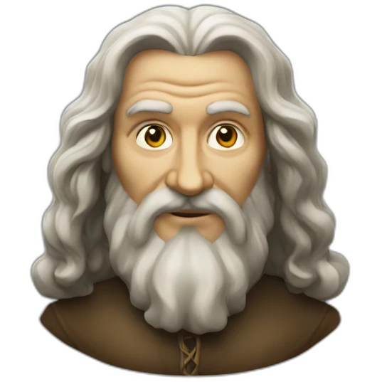 Leonardo da Vinci emoji