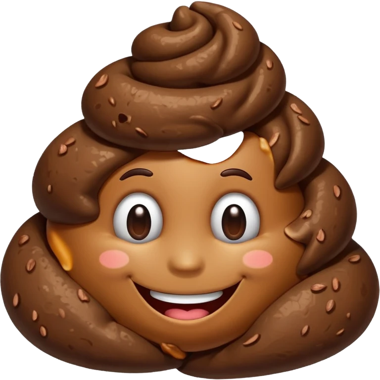 Caca feliz  emoji