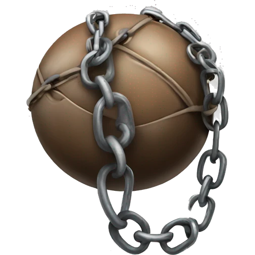 ball and chain emoji