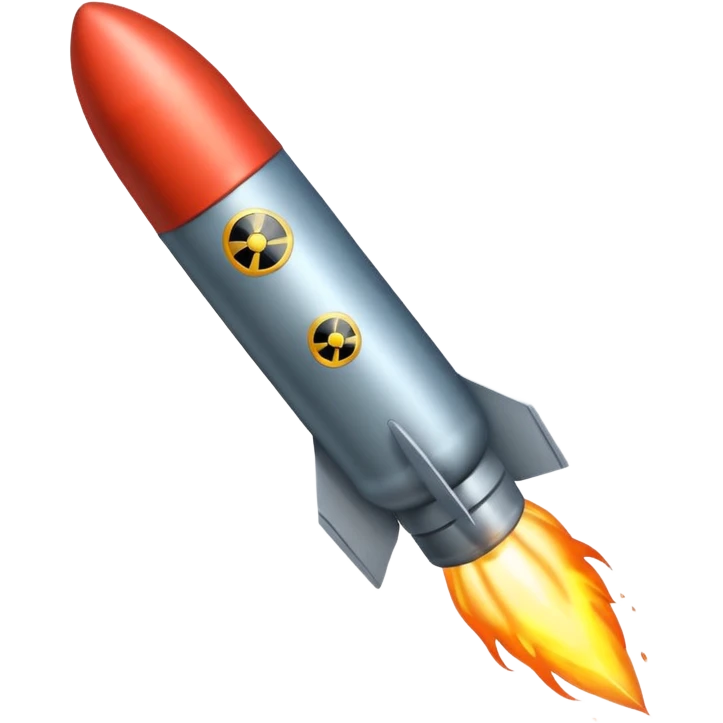 ядерная ракета emoji