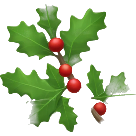 Mistletoe emoji