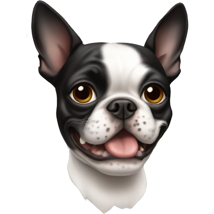 Boston terrier  emoji