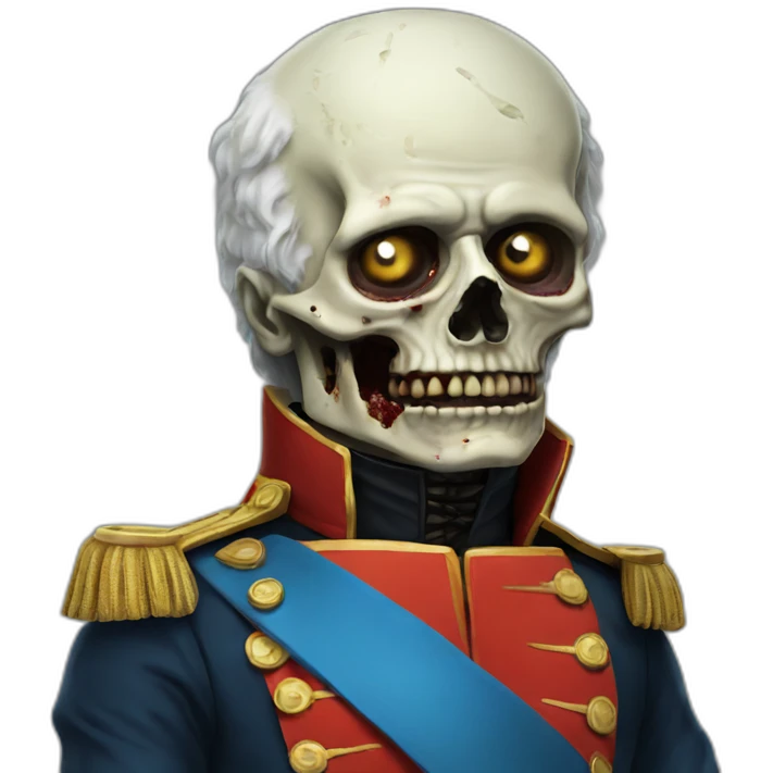 napoleon zombie emoji
