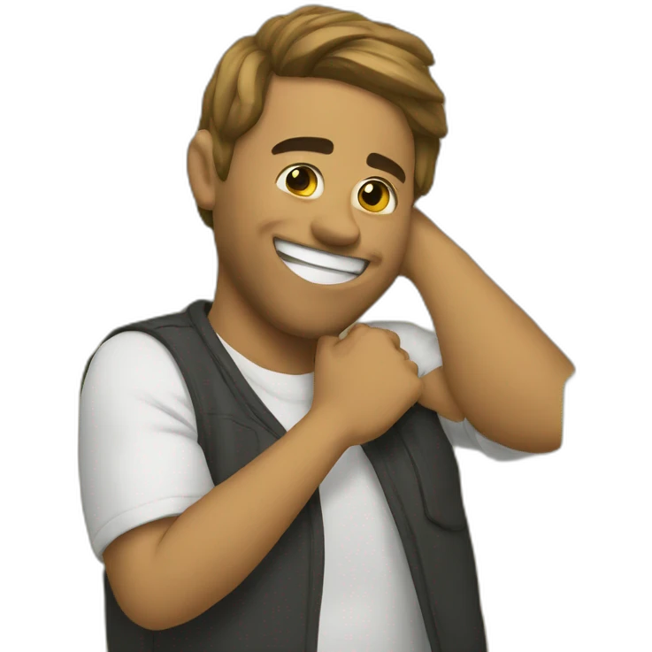 Emoji de personne qui dab emoji