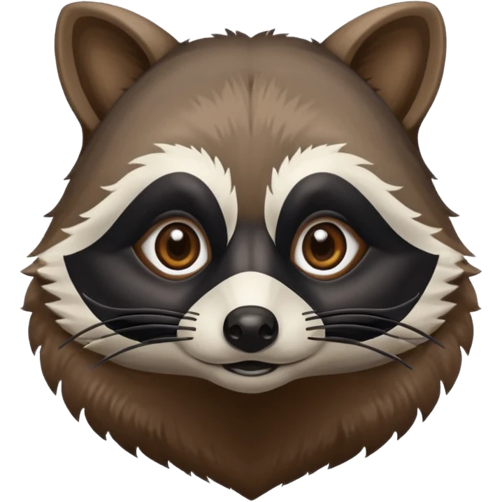Mad raccoon emoji