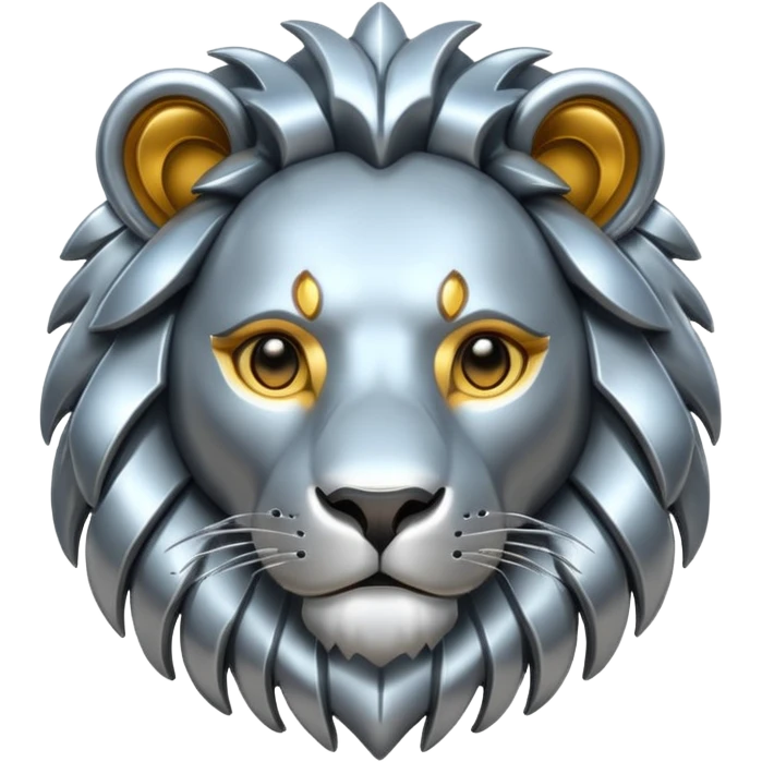 futuristic lion emoji