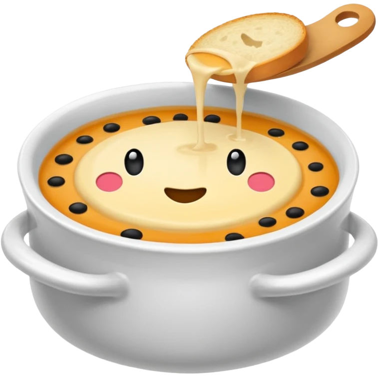 Hazme un pan de sopa l pero que la sopa esté adentro de el pan que sea como un cuenco emoji