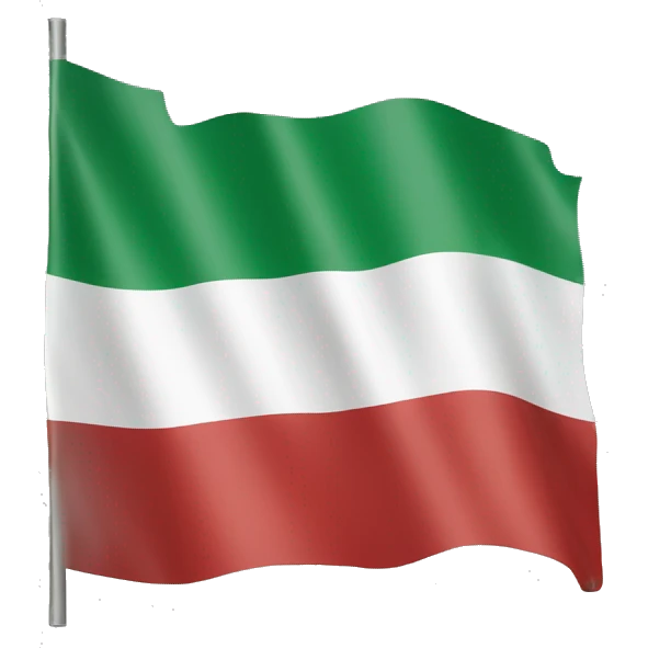 The Hungarian flag but upside down  emoji