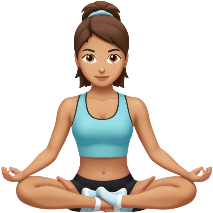 Pilates girl  emoji
