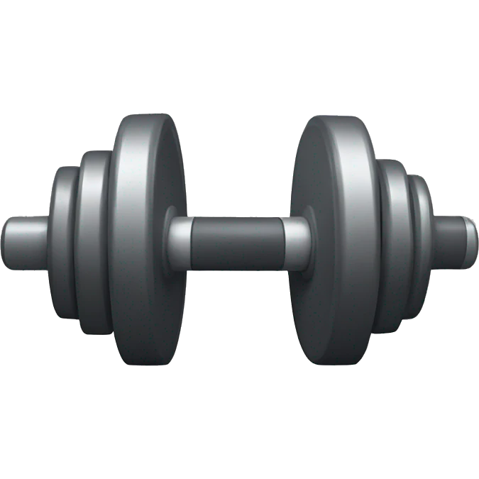 Barbell emoji