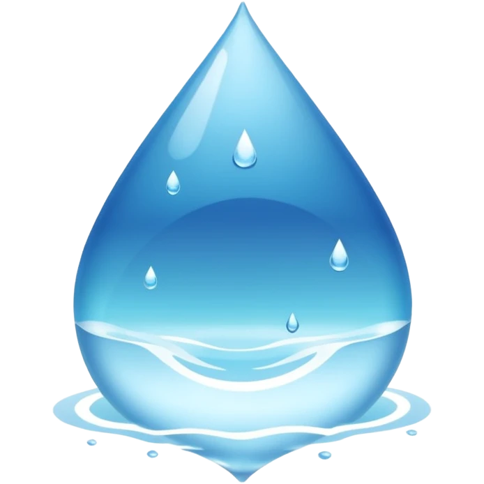 one drop - a whole ocean emoji