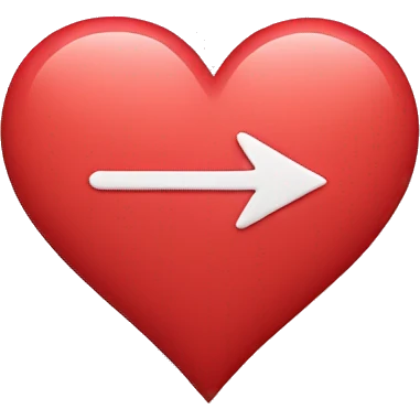 Heart arrow emoji
