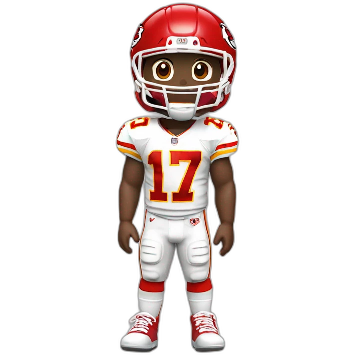 kansas city chiefs jersey number 87 emoji