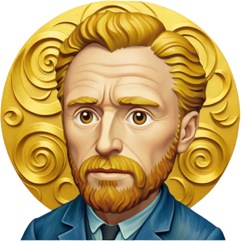 cinematic-realistic-vincent-van-gogh-pop-culture-emoji,-featuring-an-expressive-portrayal-inspired-by-the-legendary-painter-rendered-with-dynamic,-swirling-textures-and-artistic-lighting. emoji