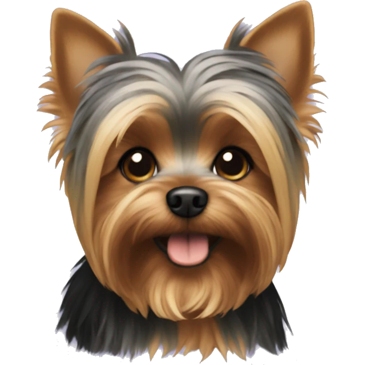 A yorkie emoji