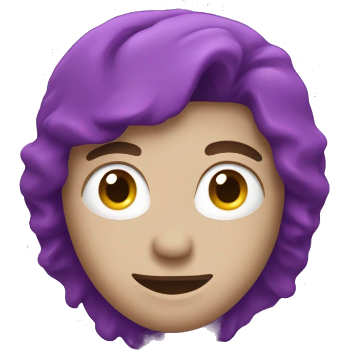 Purple heart emoji