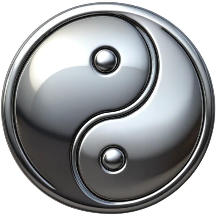sorayama Yin and yang emoji