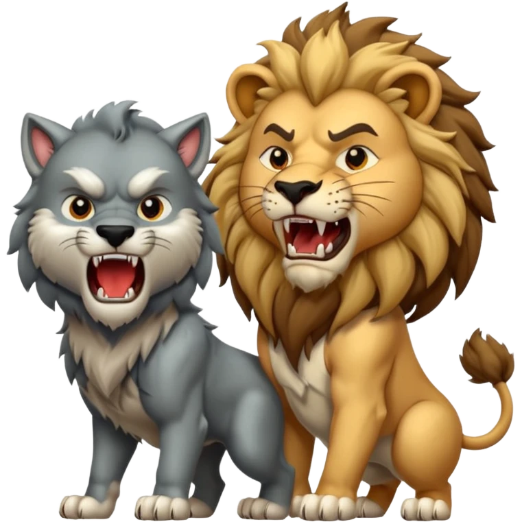 ⚡🐺🦁 emoji