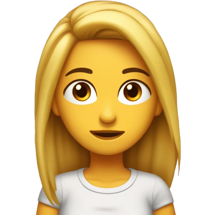 Chica durmiendo emoji