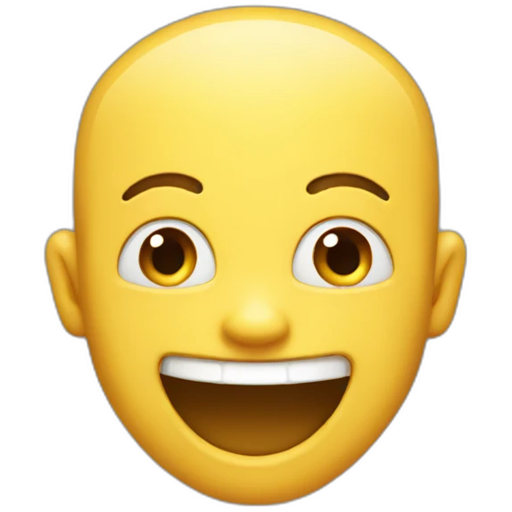 Laugh hard emoji
