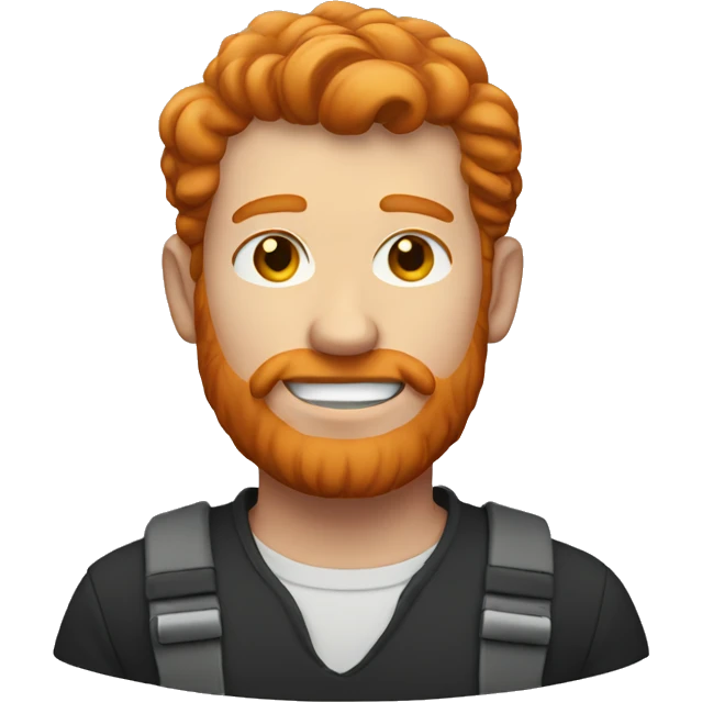 Ginger man emoji