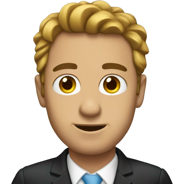 Un hombre emoji