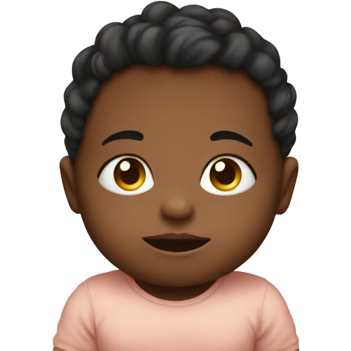 Baby with his mom emoji