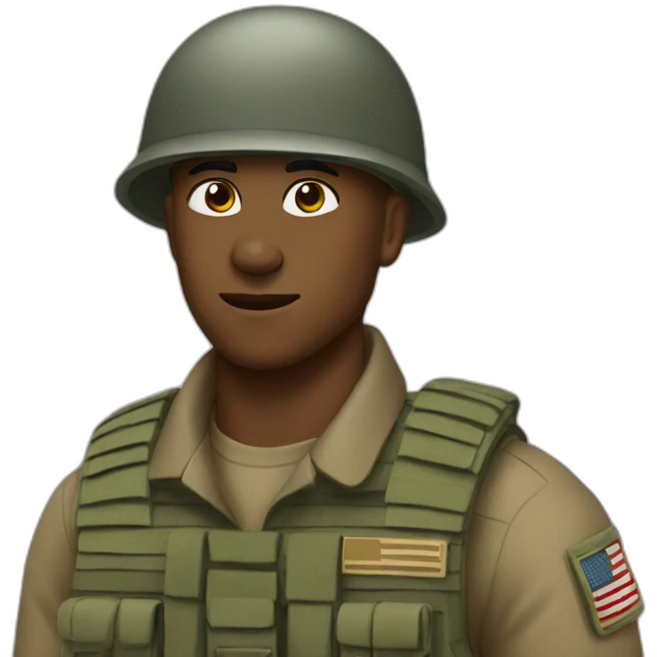 soldier emoji