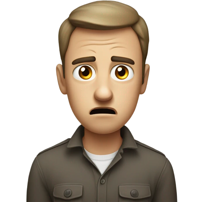 Scared  emoji