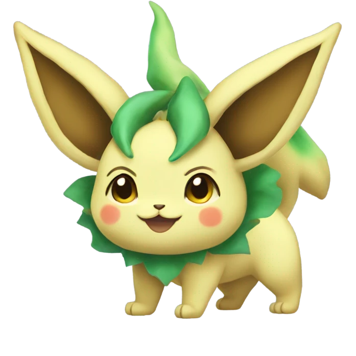 obese leafeon emoji