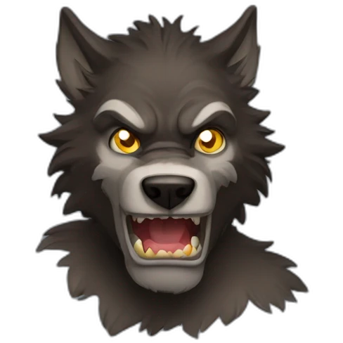 Werewolf emoji