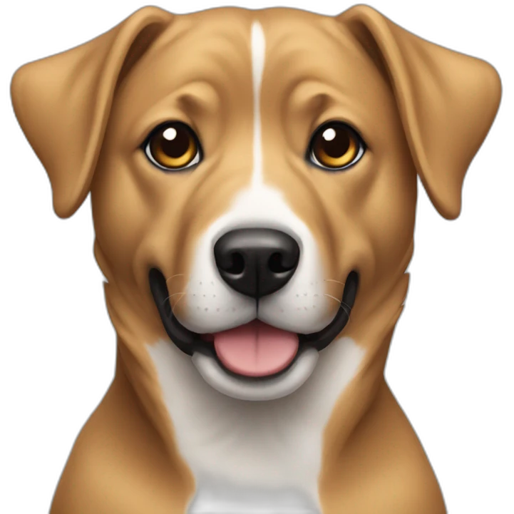 mixed breed dog emoji