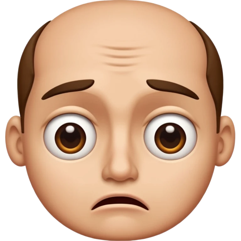 confused looking face emoji