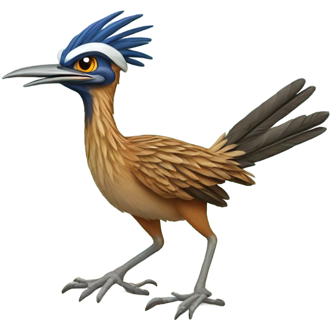 Roadrunner saying hi emoji