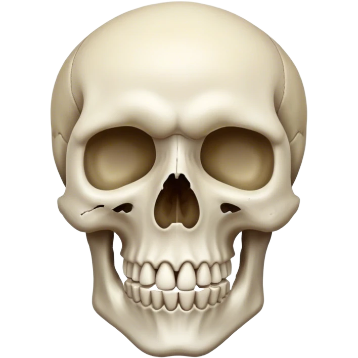 Tête de squelette  emoji