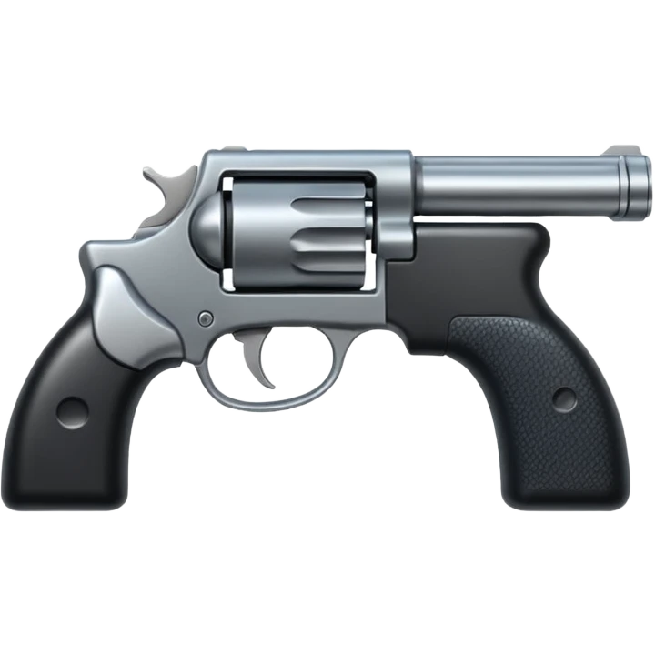 A gun pointing to the left emoji
