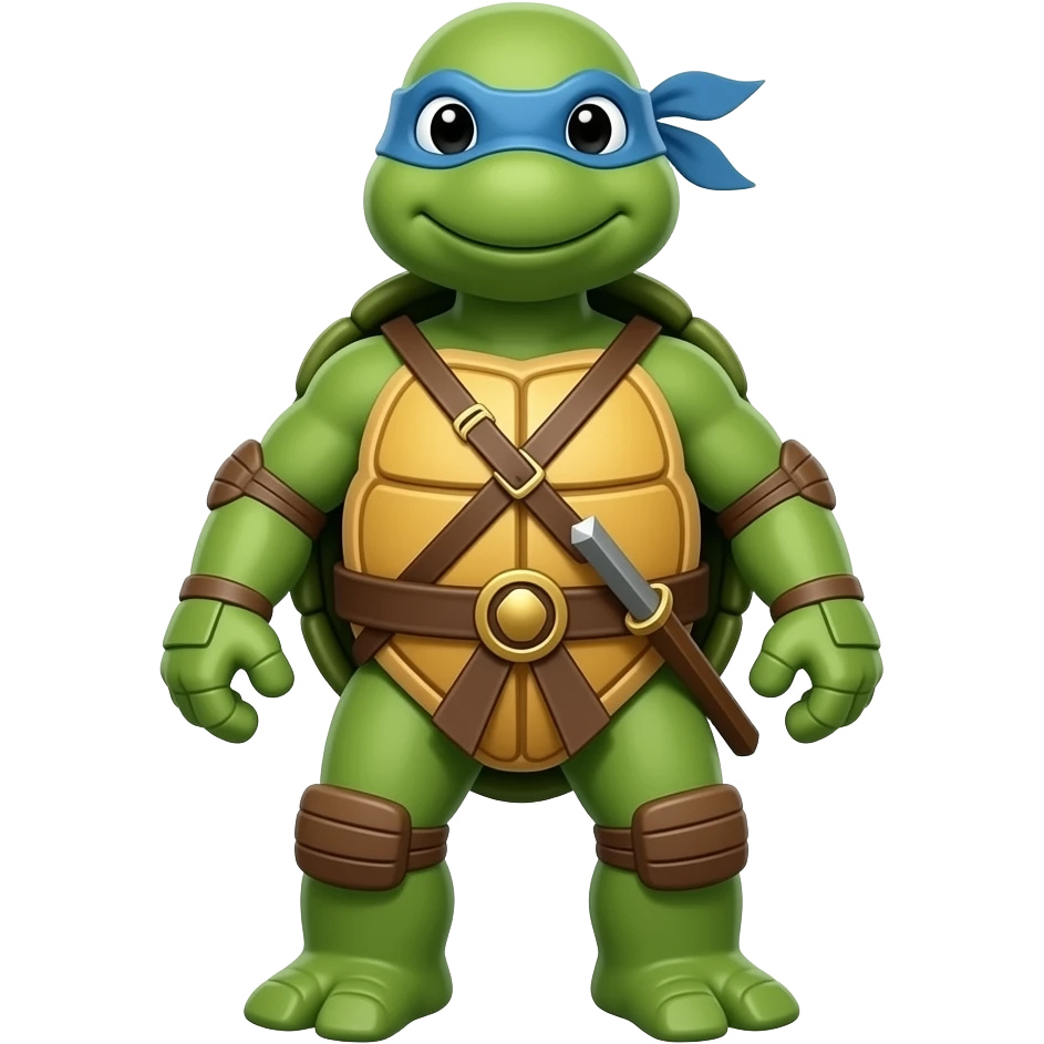 warrior turtle emoji