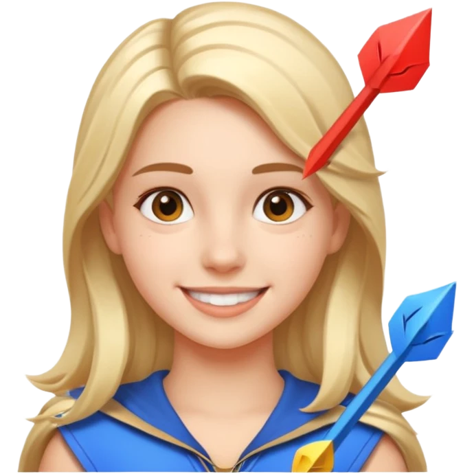 un emoji de una chica en una reunión con unas flechas que indiquen duplicar la velocidad emoji