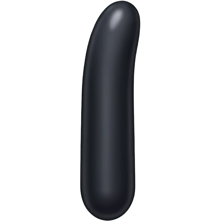 Throbbing black dick emoji