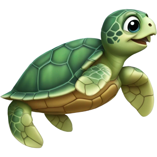 Baby sea turtle emoji
