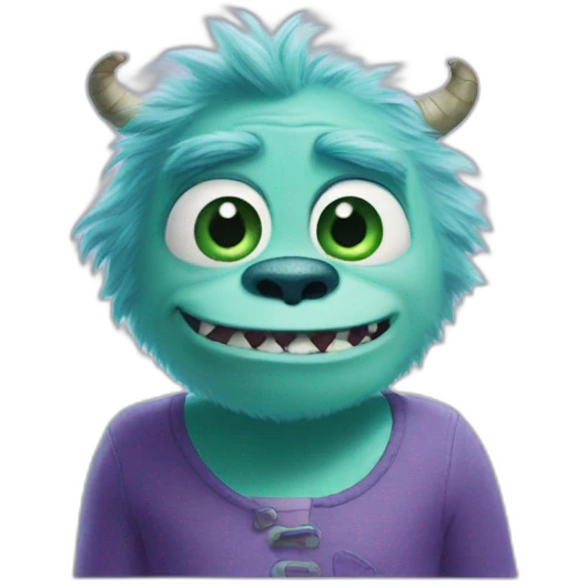 Sully from monsters inc emoji