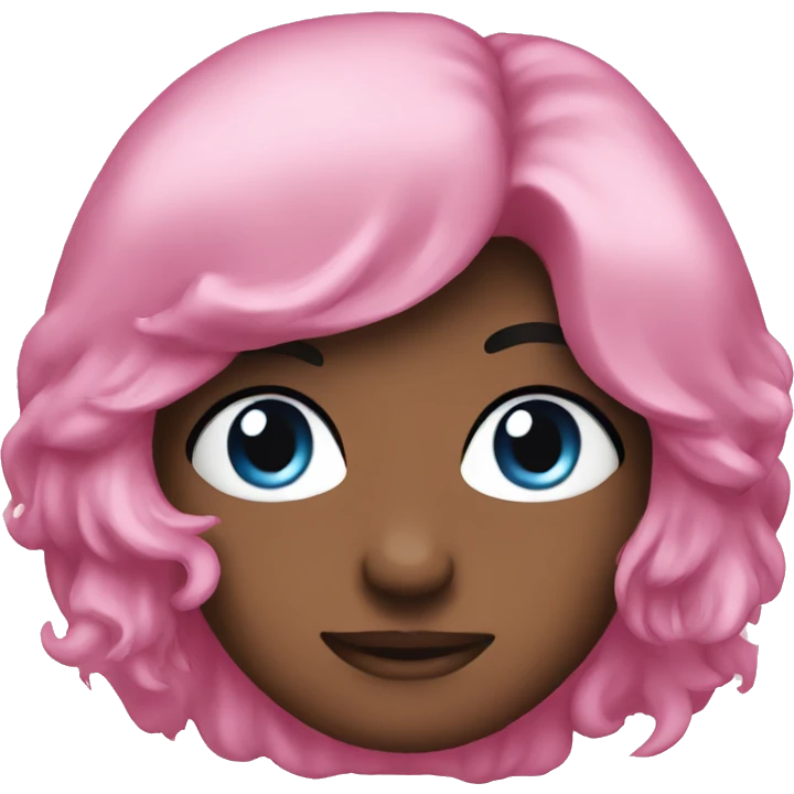 Pink emoji