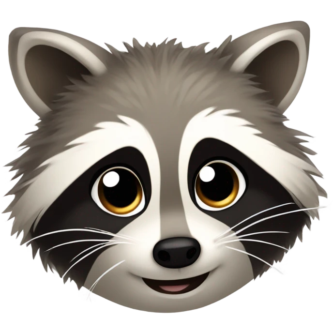 Snuggly raccoon  emoji