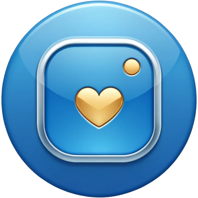 Check verificado de cuenta de Instagram redondo  emoji