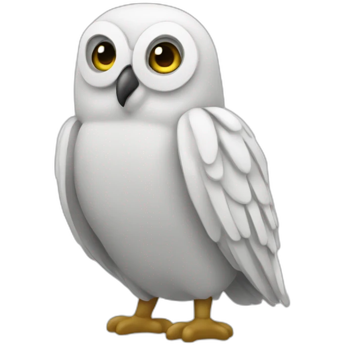 Búho científico emoji