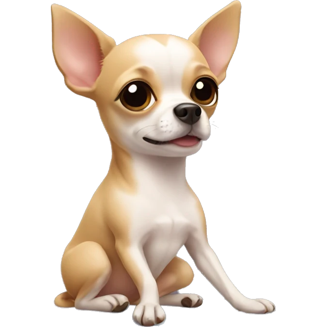 Chihuahua do yoga emoji