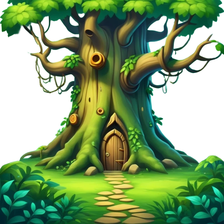 enchanted forest scene emoji