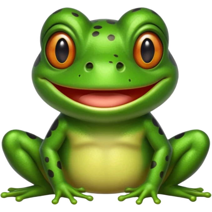 bandit happy frog emoji