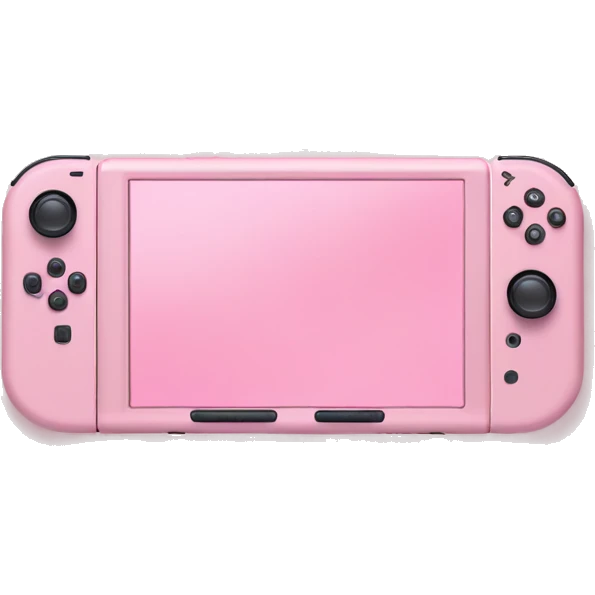 light pink nintendo switch emoji